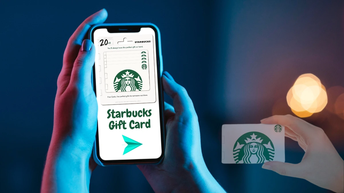 How To Send A Starbucks Gift Card Via Text Message