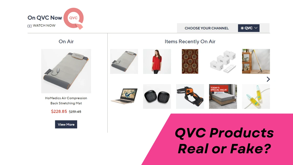 Is QVC Really Selling Fake Products? Here’s What You Need To Know